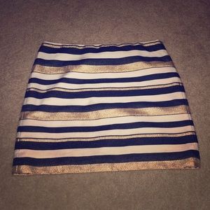 J.Crew Mini Striped Skirt